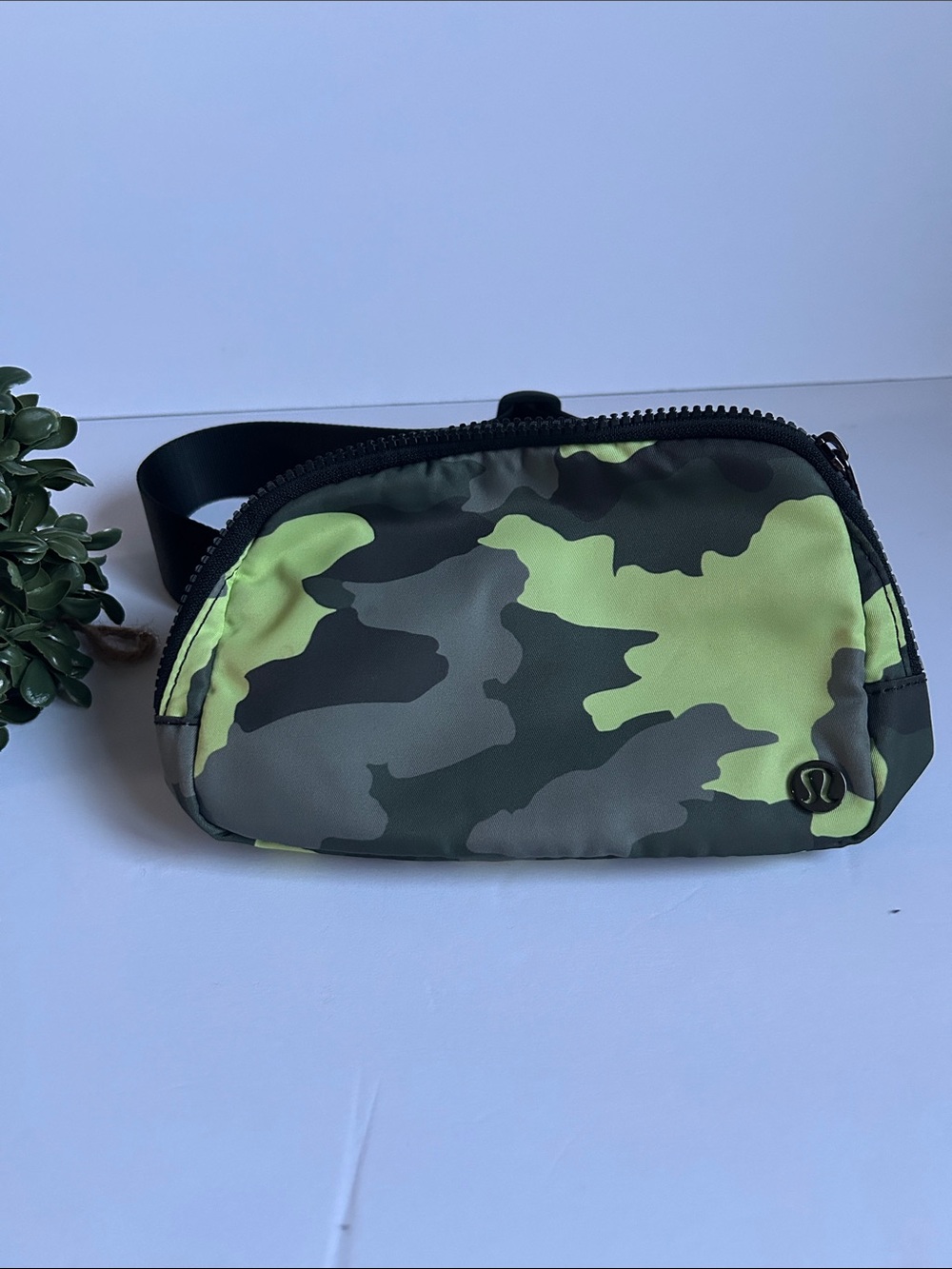 lululemon athletica Camo Belt bag Green and Black